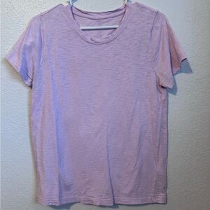 J. Crew girlfriend tee lilac purple medium